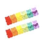 Gummy Bear Hair Clips (set of 2)