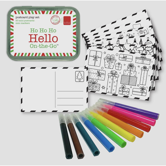 Kittd Ho Ho Ho Hello On-the-Go Set