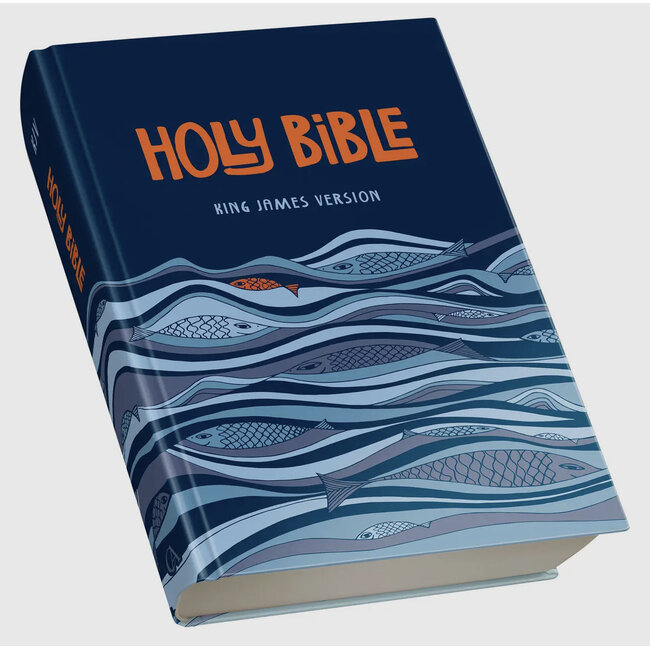 Christian Art Gifts KJV Bible Kid Edition, Blue