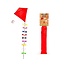 Kikkerland Design Inc Huckleberry Red Kite