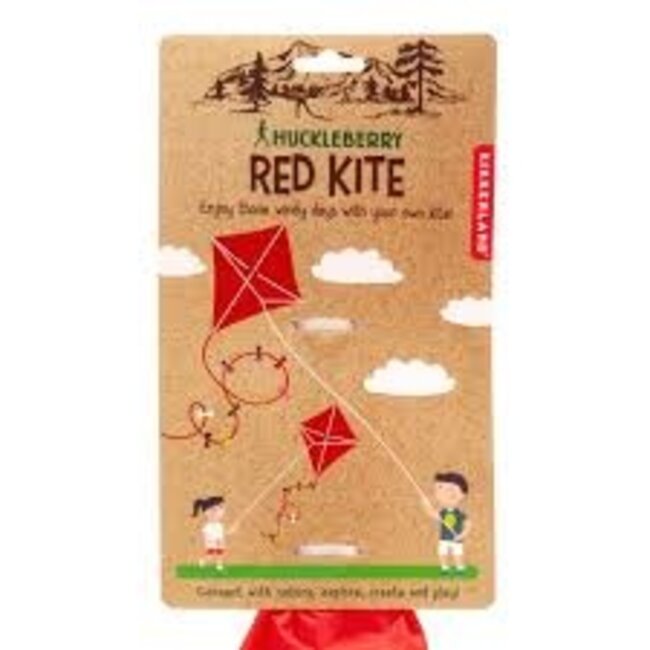 Kikkerland Design Inc Huckleberry Red Kite