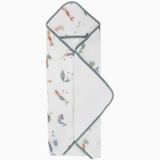 Little Unicorn Toddler Hooded Towel - Mermaid