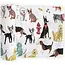 Little Unicorn Cotton Muslin Swaddle Blanket -Woof