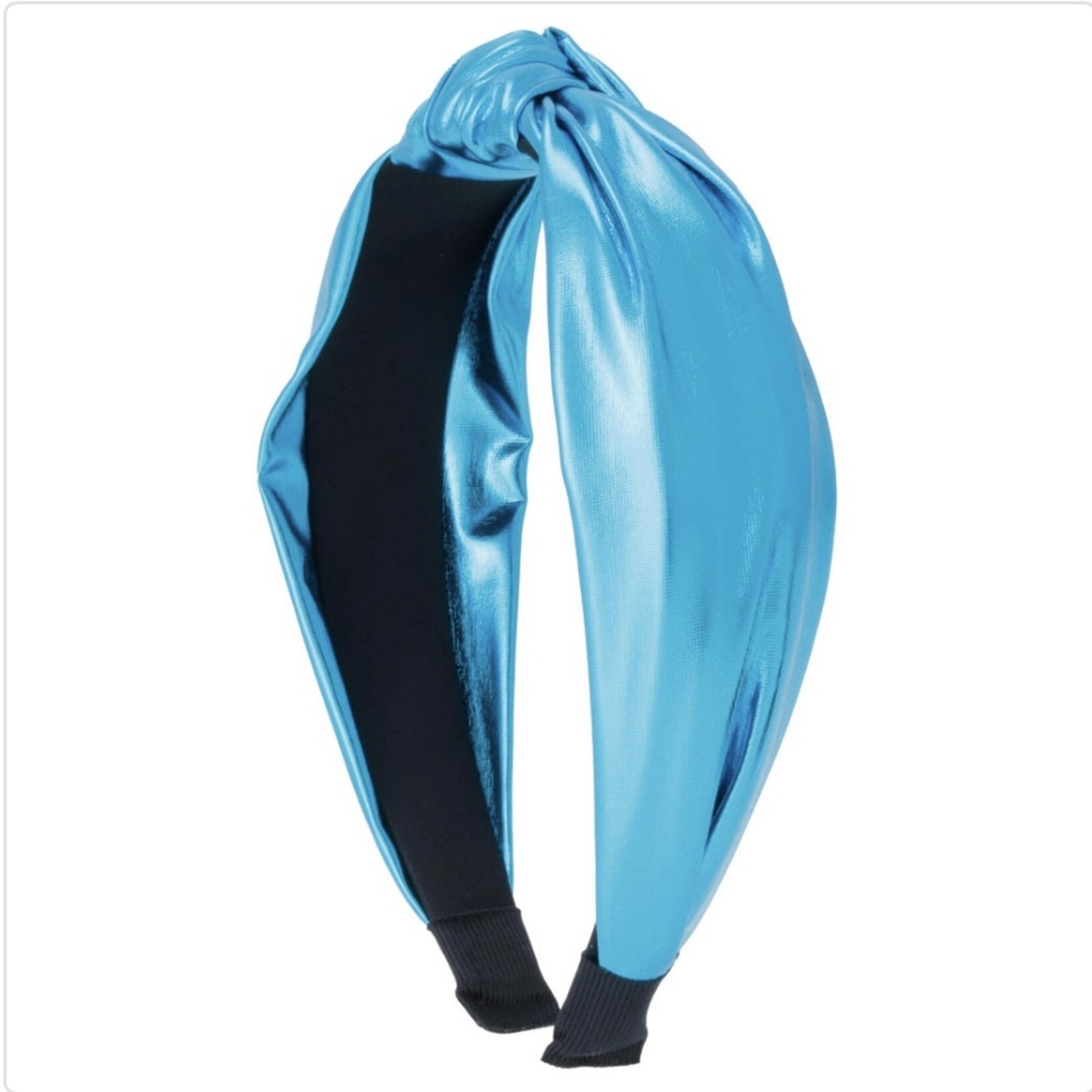Azarhia Metallic Headband in Turquoise