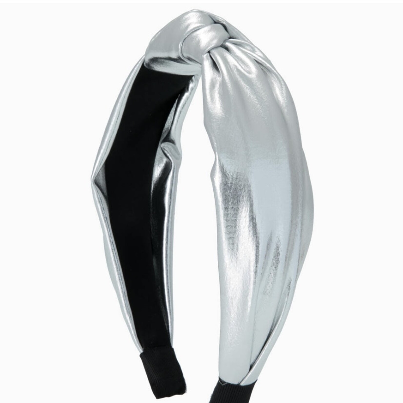 Azarhia Metallic Headband in Silver