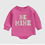 Sparkledots Be Mine Bubble  Romper