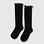 Little Stocking Co. Black Lace Top Knee High Socks