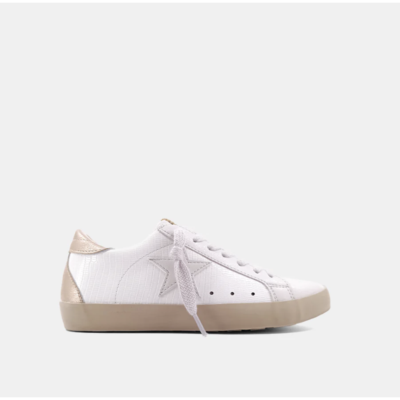 ShuShop Paula Toddler Bone Lizard Sneaker