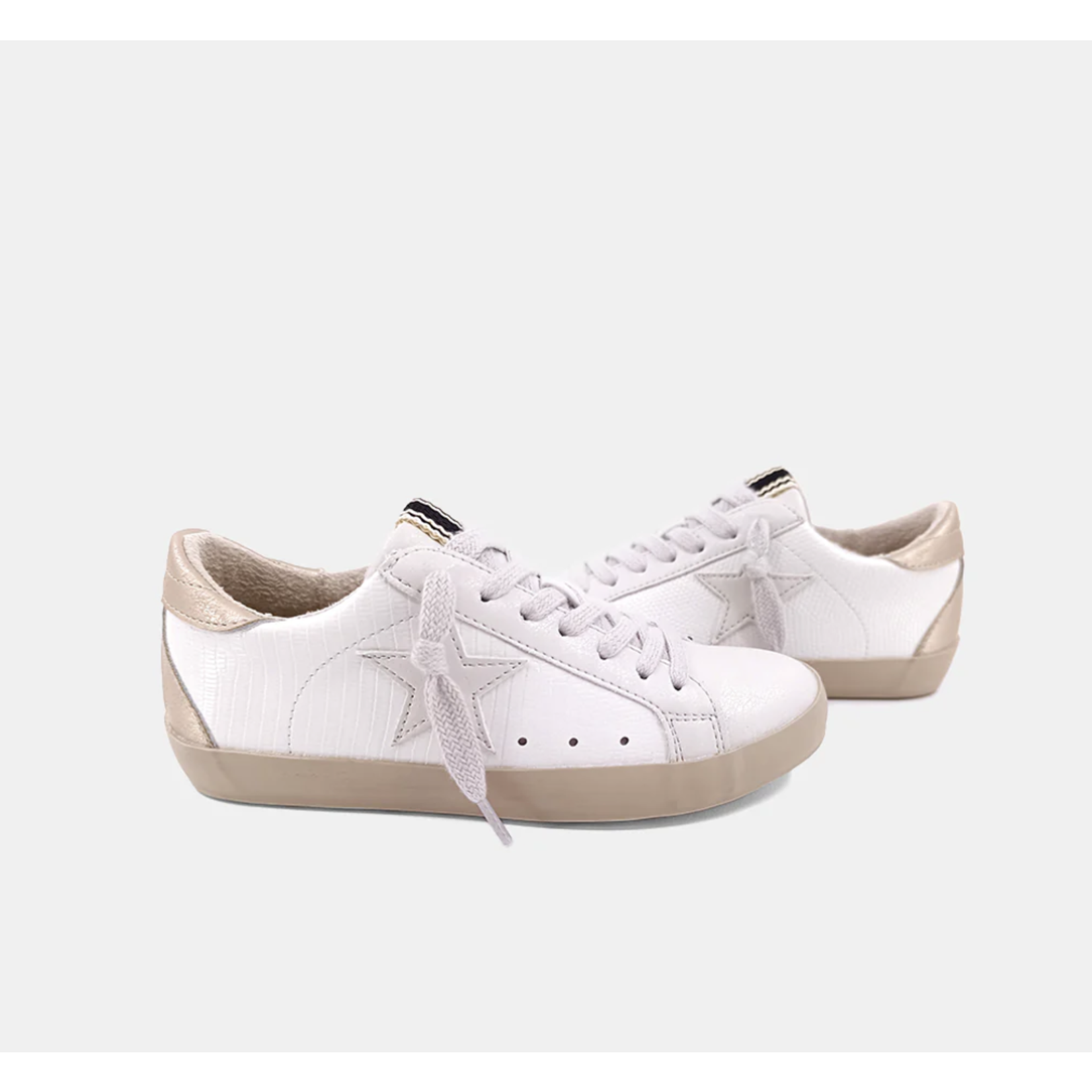 ShuShop Paula Toddler Bone Lizard Sneaker
