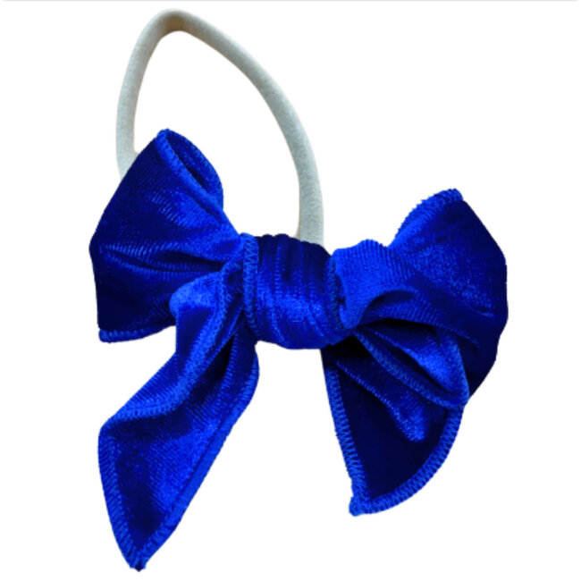Royal Blue Headband Bow