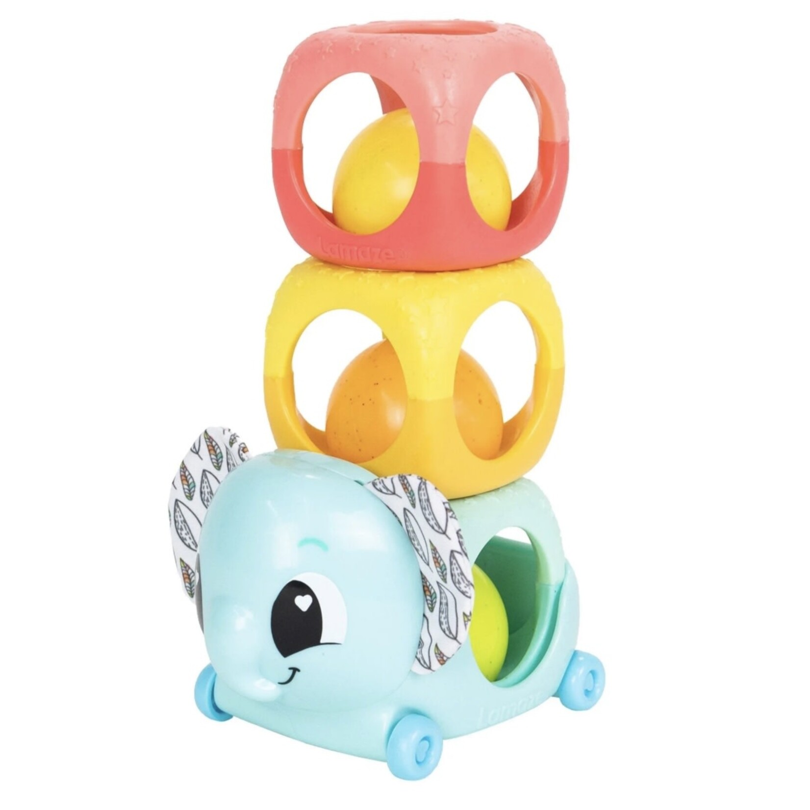 Fat Brain Toys Lamaze Stack, Rattle, & Roll Blocks