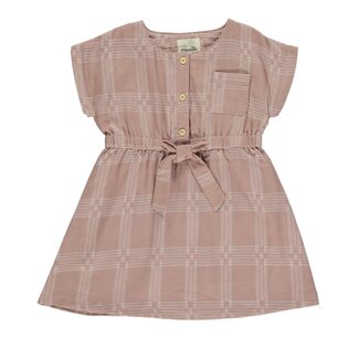 Vignette Diane Dress in Rose Plaid