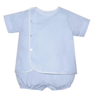 Baby Sen Blue Baylor Boy Bloomer Set