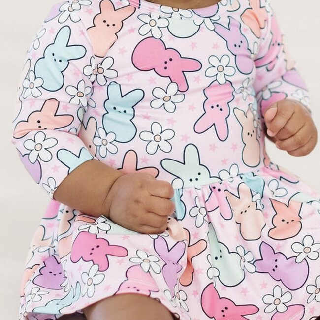 Mila & Rose Hangin w/ my Peeps Twirl Bodysuit