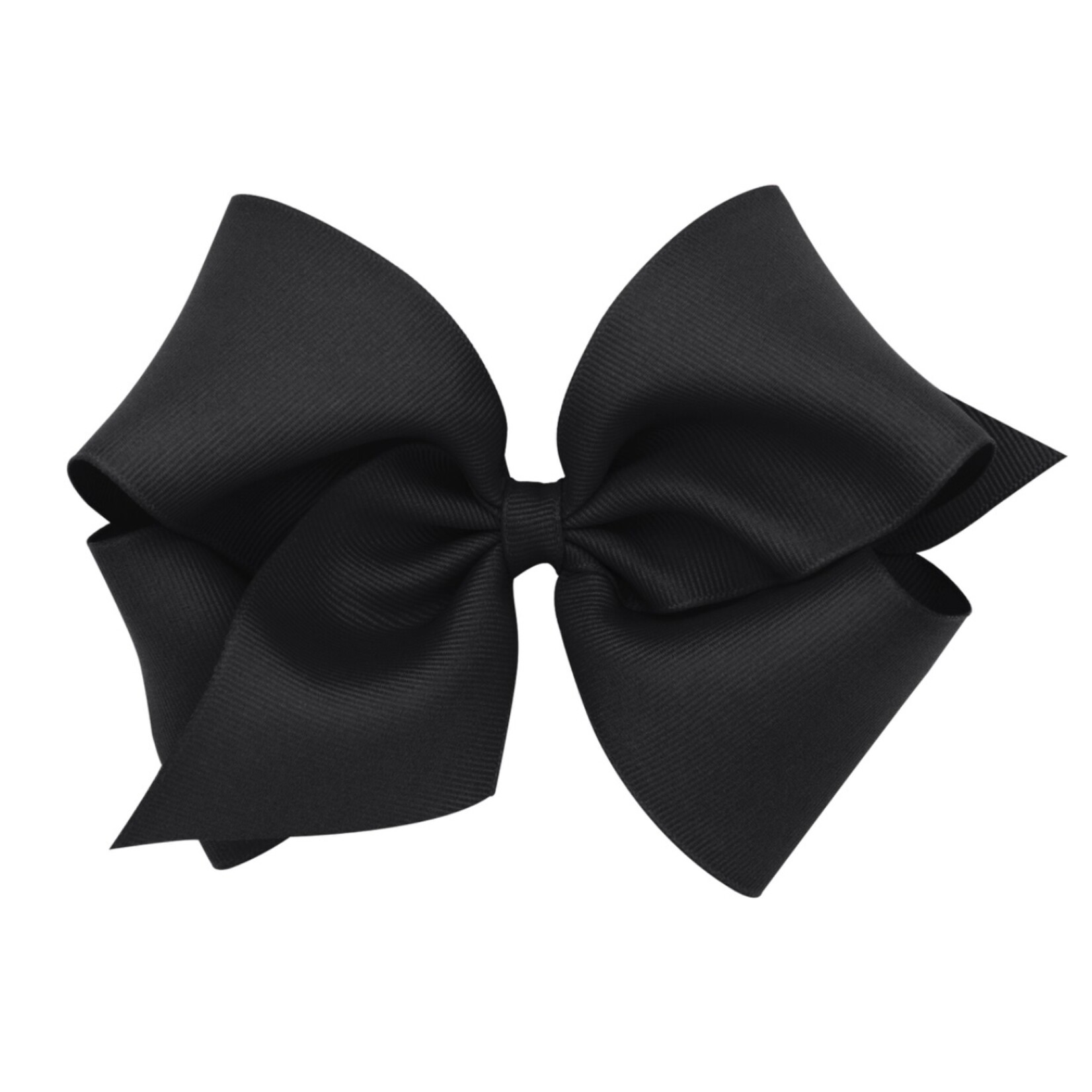 Wee Ones Medium Grosgrain Bow - Black