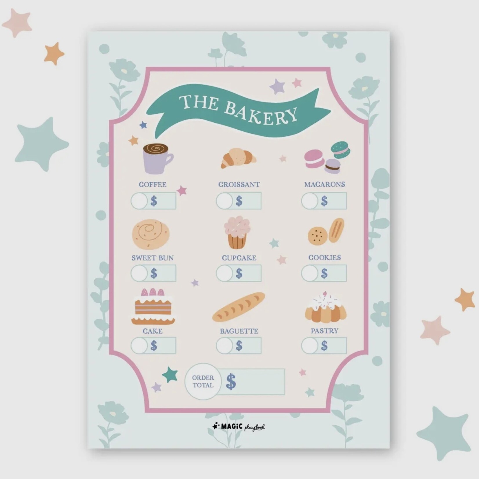 Magic Playbook The Bakery Pretend Play Notepad