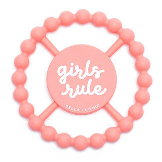 Bella Tunno Girls Rule  Happy Teether