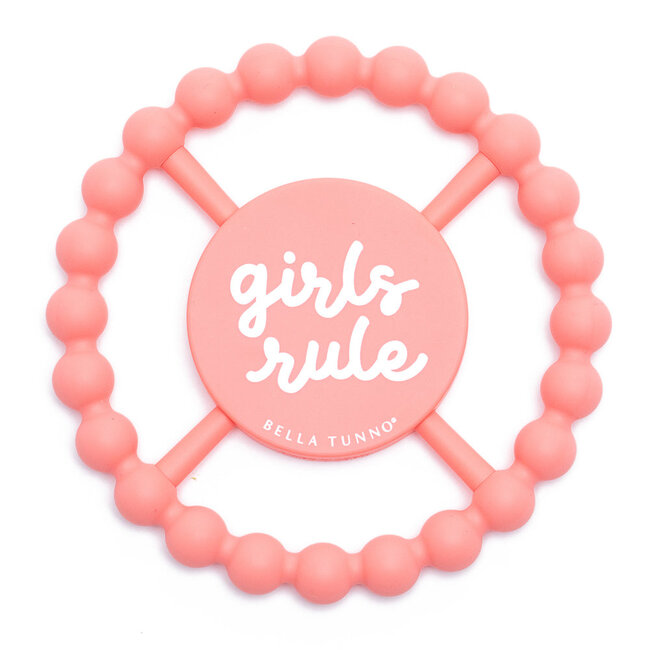Bella Tunno Girls Rule  Happy Teether