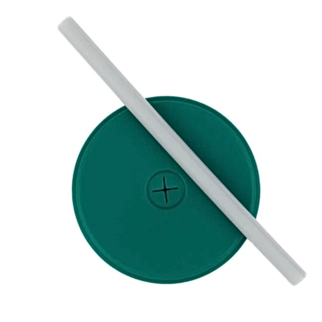 Bella Tunno Happy Sippy Straw and Lid - Green
