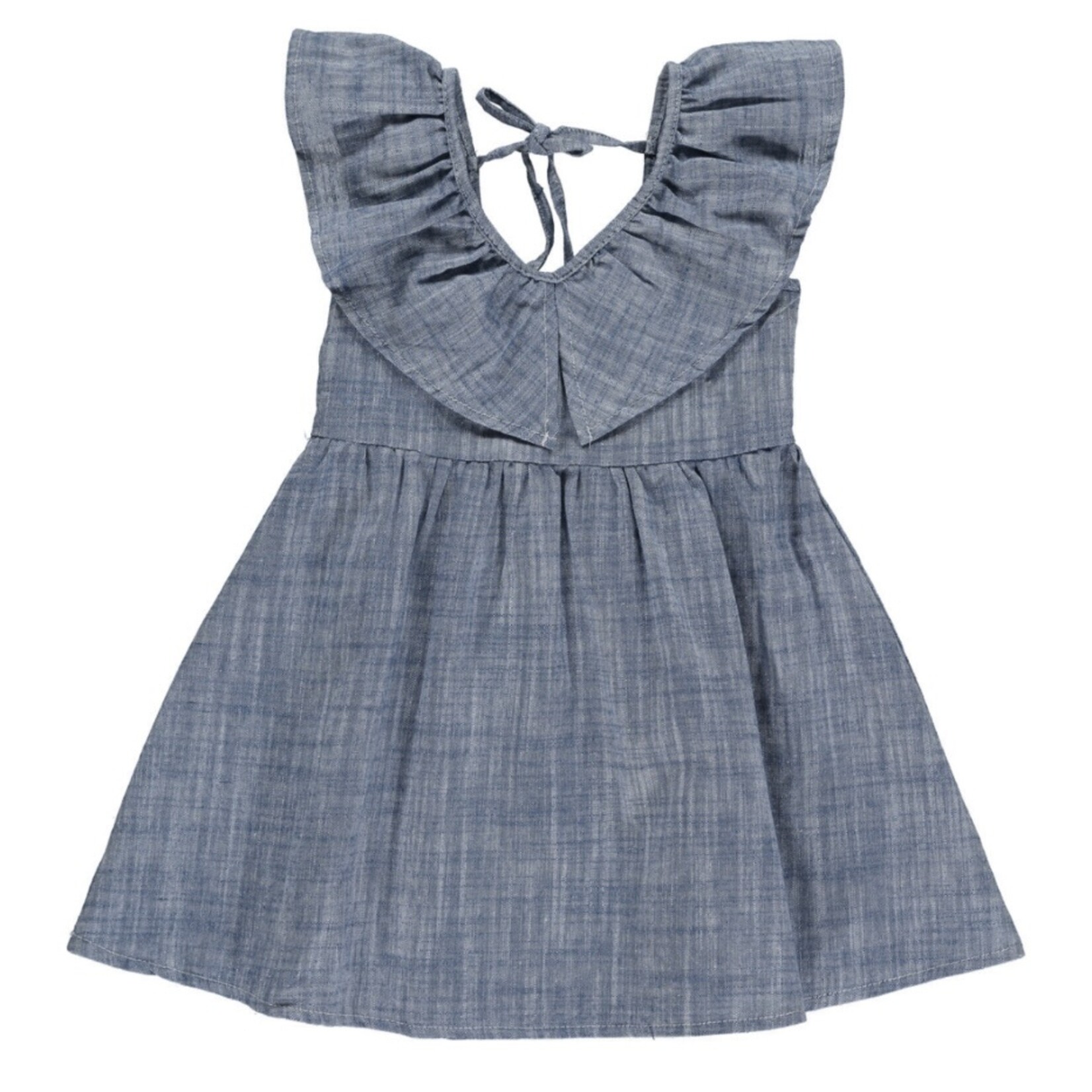 Vignette Harper Dress in Chambray