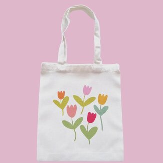 Elle Nicole Tote Bag - Tulips