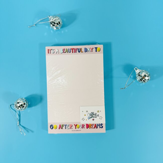 Callie Danielle Beautiful Day Notepad