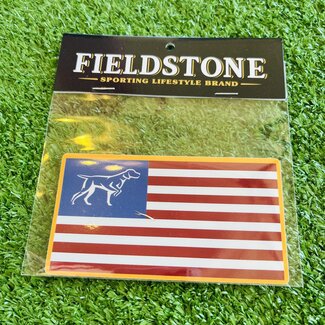 Fieldstone Patriotic American Flag Sticker