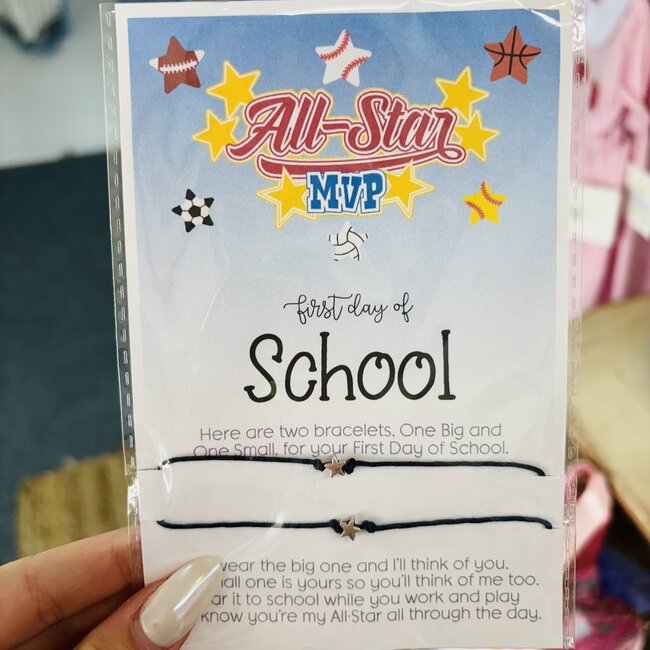 Geaux Magnolia All-Star Back to School Wish Bracelet Mommy & Me