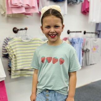 Strawberries Tee (YL 12/14)