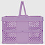 iScream Large Lavender Foldable Storage Crate