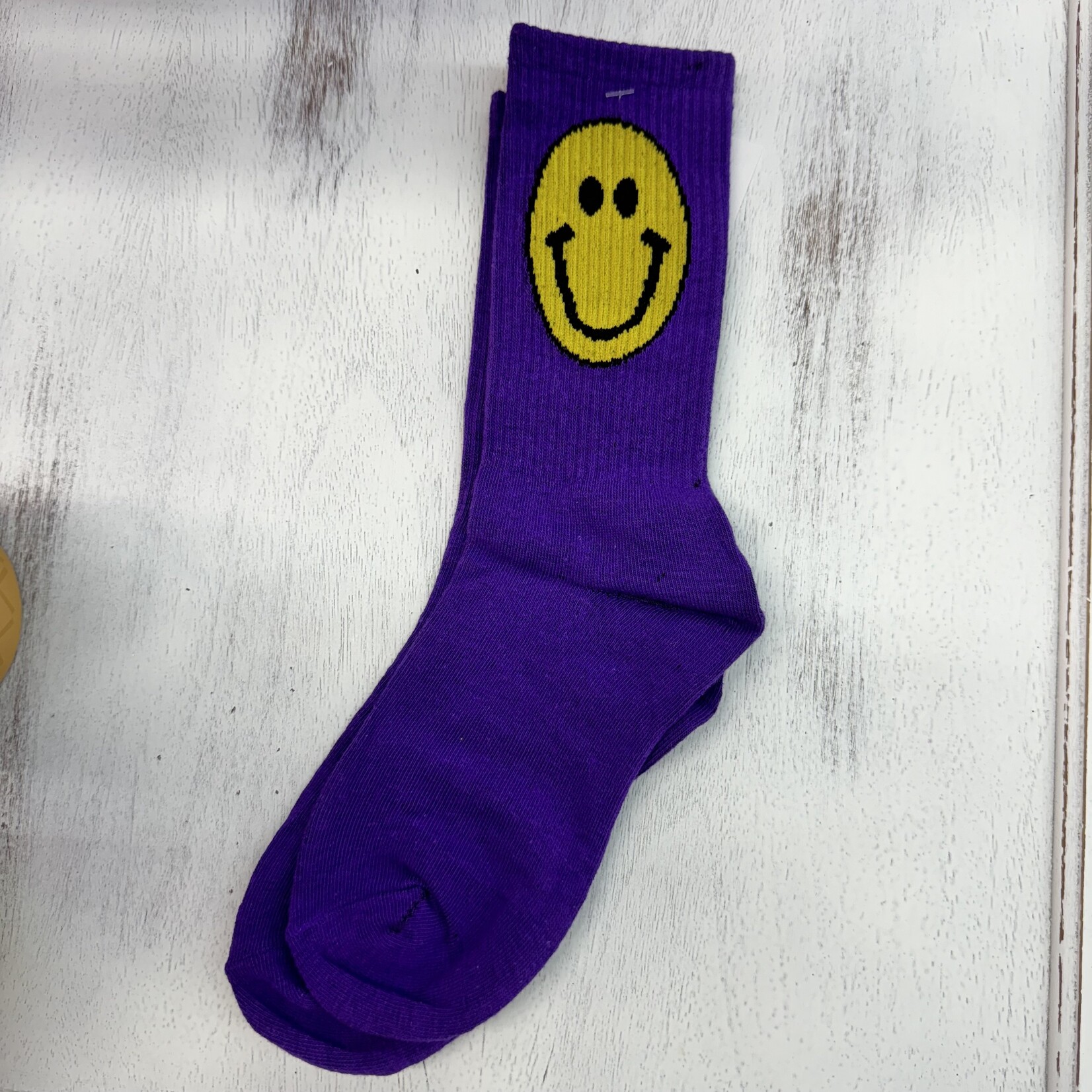 Happy Face Socks (One Size 9-11)