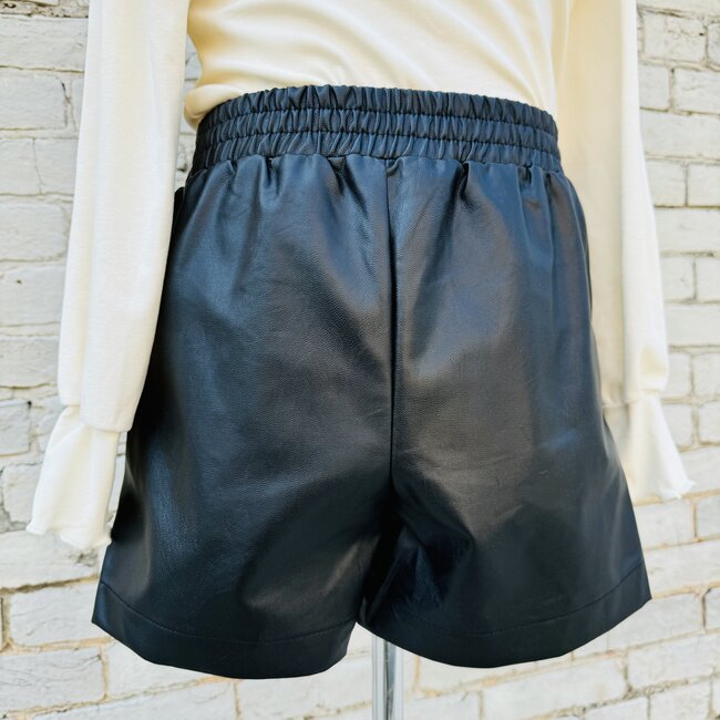 Molly Bracken Black Woven Shorts