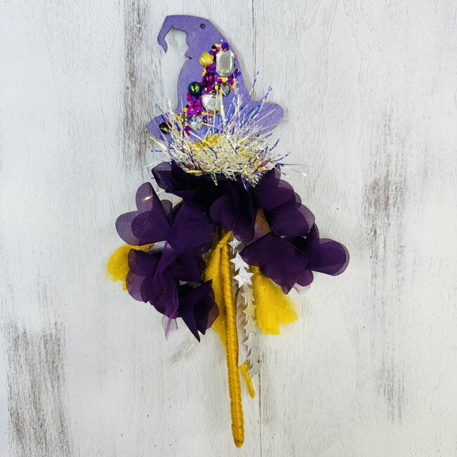 The Twinkled Twig Witch Hat Wand