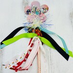 The Twinkled Twig Pink Flower Wand