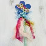 The Twinkled Twig Purple Flower Wand