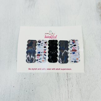 The Twinkled Twig Snap Clip Set of 5 - Iridescent