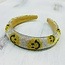 Happy Rhinestone Headband