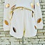 Paper Flower Gold Foil Football Waffle Shorts (YL)
