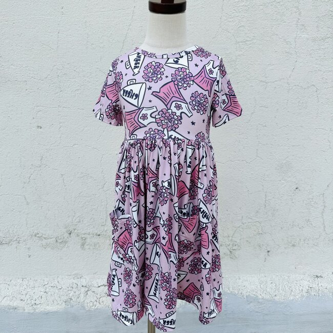 Mila & Rose Cheer S/S Pocket Twirl Dress