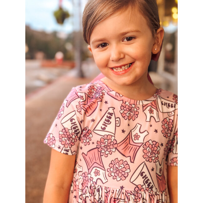 Mila & Rose Cheer S/S Pocket Twirl Dress