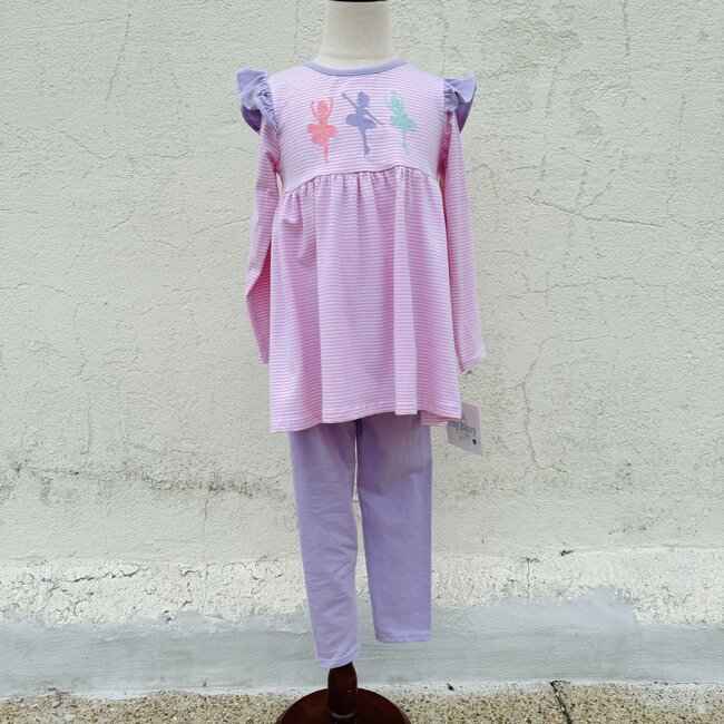 Itsy Bitsy Lavender Leggings