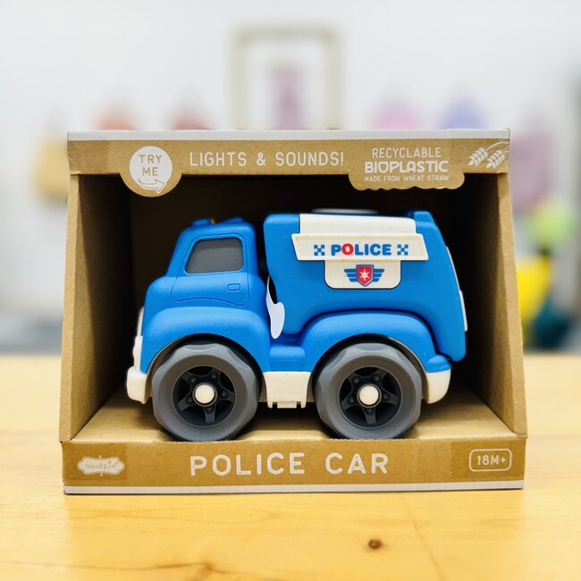Mud Pie Police Car Toy Truck