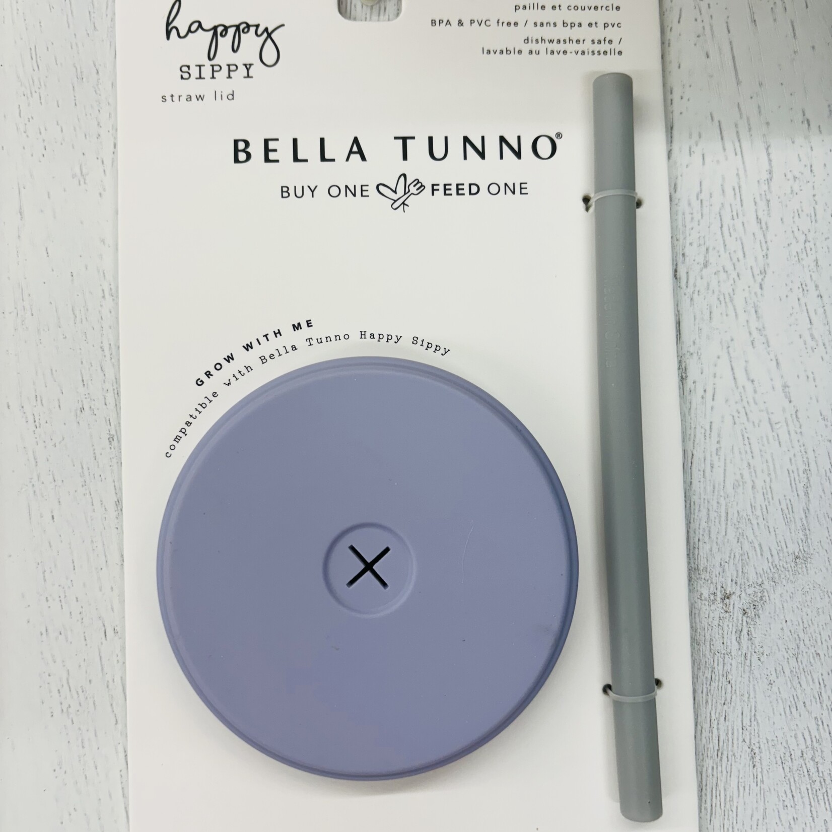 Bella Tunno Drink up Buttercup Straw Lid Addition