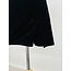 Tractr Jeans Black Velvet Knit Skort