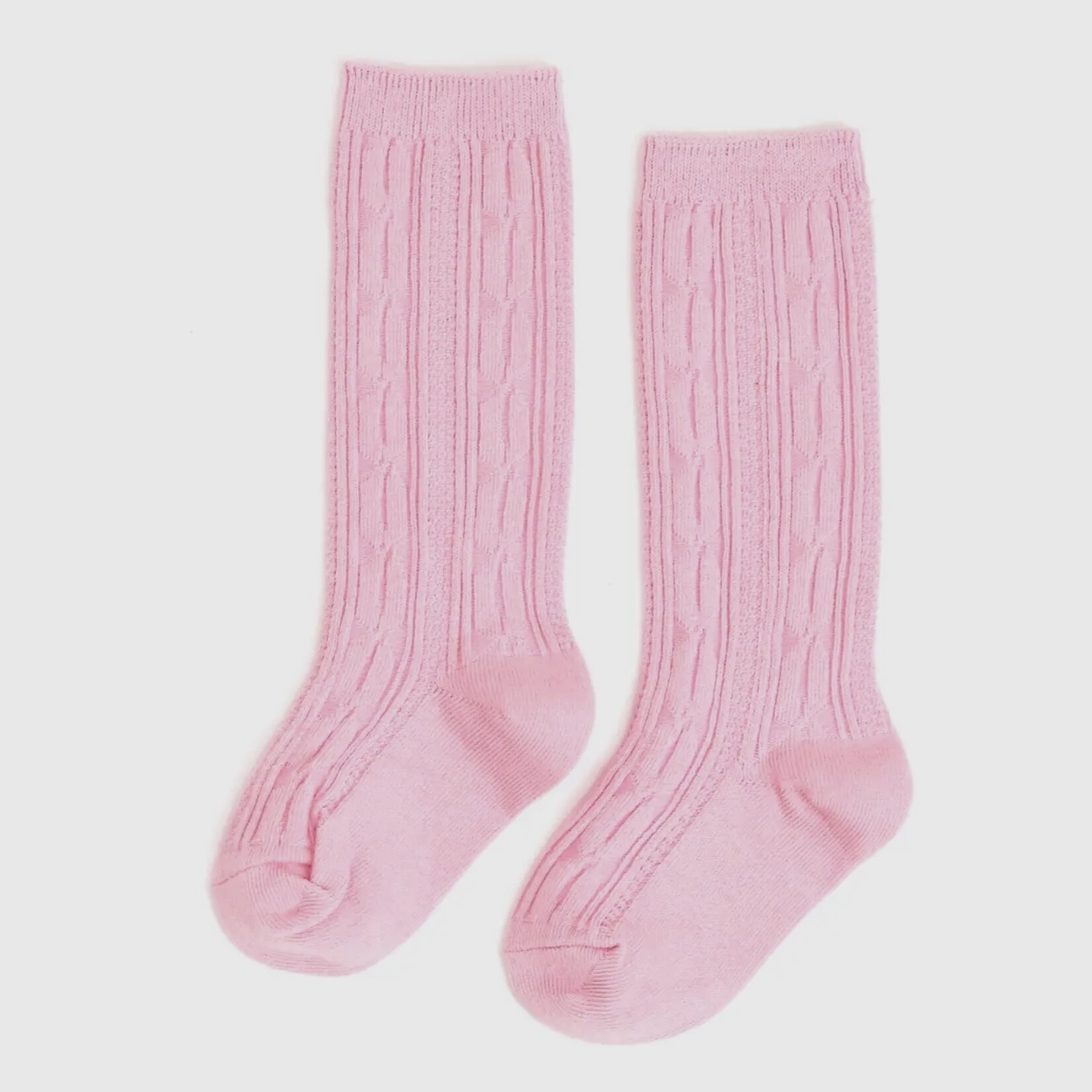 Little Stocking Co. Blossom Cable Knit Knee High Socks