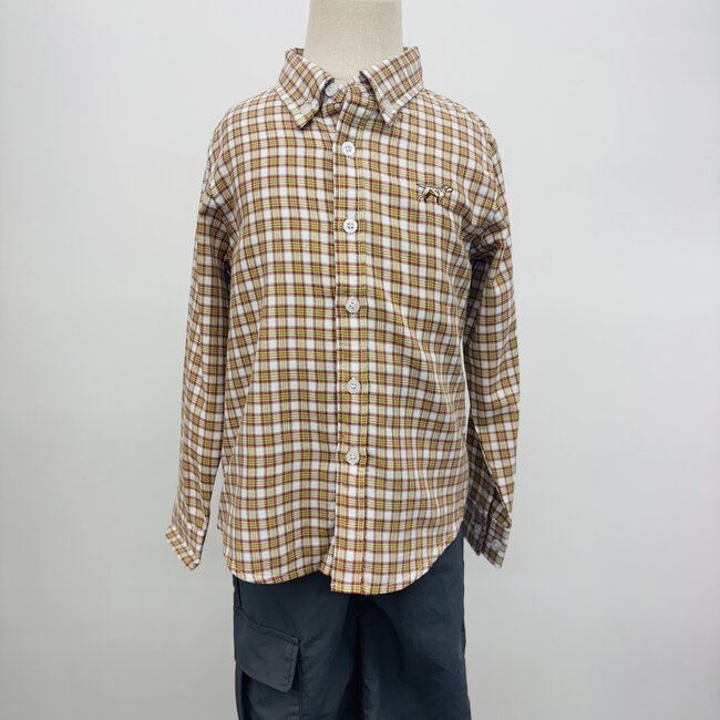 Fieldstone Brown Harvester Button Down