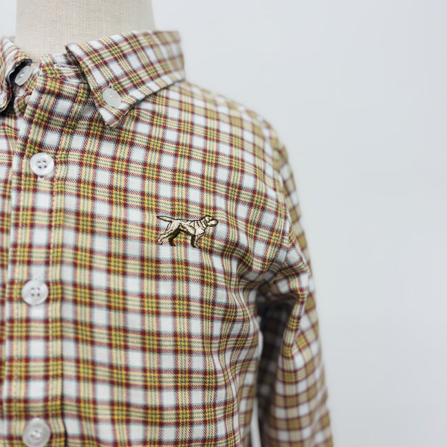 Fieldstone Brown Harvester Button Down