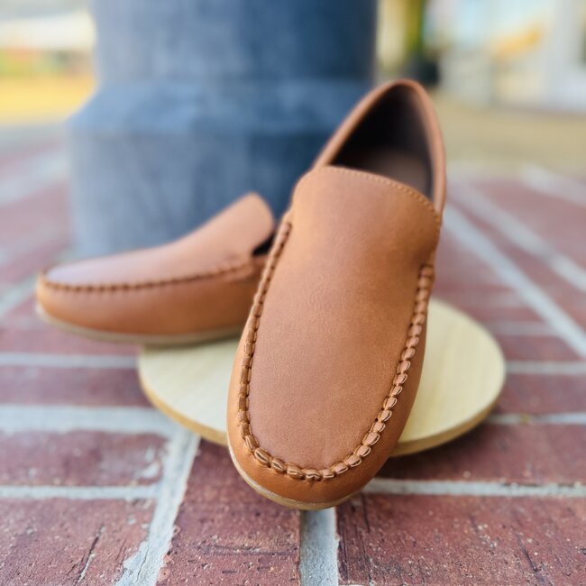 Strauss + Ram Carsson Loafer in Tan