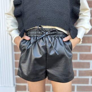 Molly Bracken Black Woven Shorts