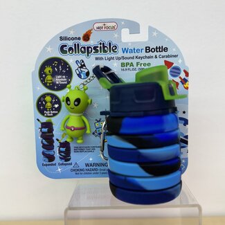 Hot Focus Camo Collapsible Water Bottle (16 fl.oz.)